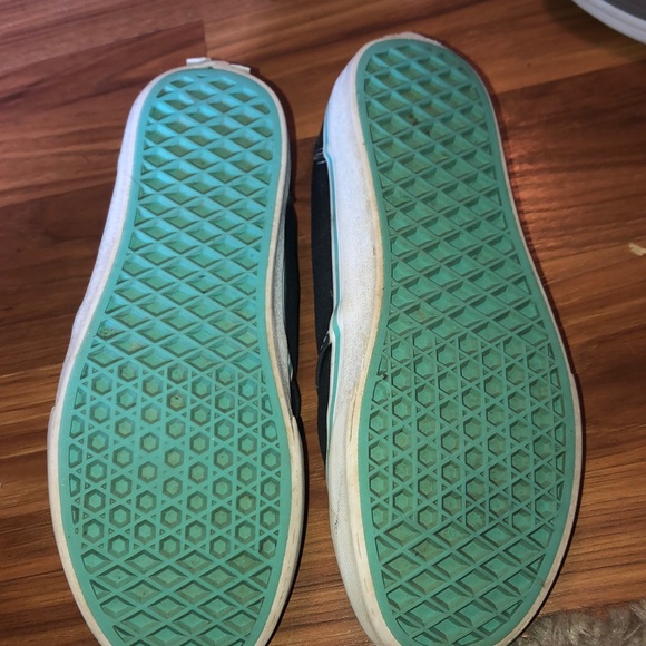 grey teal vans